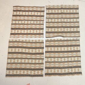 Pendleton Southwestern Set Of 4 Placemats Sandhills Pattern Cotton Party Tribal